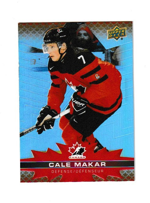 2021-22 Upper Deck Tim Hortons Team Canada #43 Cale Makar