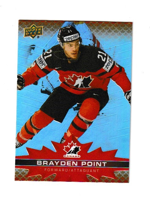 2021-22 Upper Deck Tim Hortons Team Canada #69 Brayden Point
