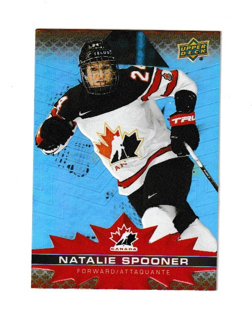 2021-22 Upper Deck Tim Hortons Team Canada #72 Natalie Spooner