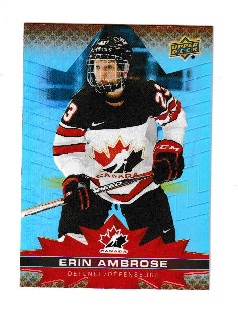2021-22 Upper Deck Tim Hortons Team Canada #78 Erin Ambrose