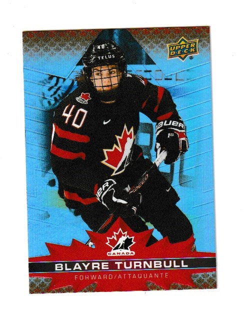 2021-22 Upper Deck Tim Hortons Team Canada #83 Blayre Turnbull