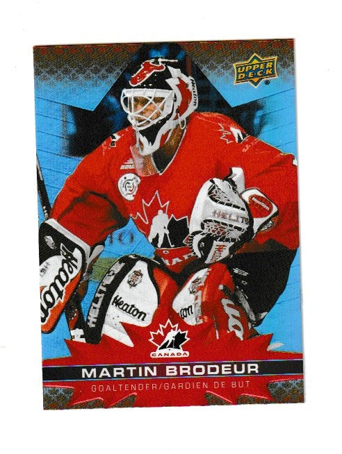 2021-22 Upper Deck Tim Hortons Team Canada #88 Martin Brodeur