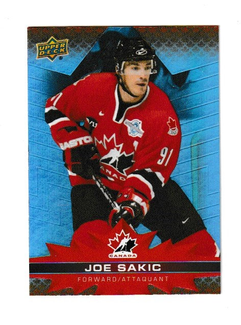 2021-22 Upper Deck Tim Hortons Team Canada #92 Joe Sakic