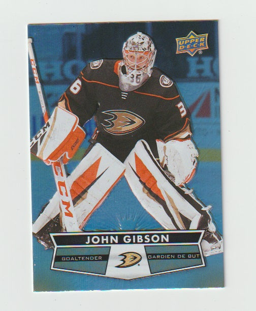 2021-22 Upper Deck Tim Hortons #36 John Gibson