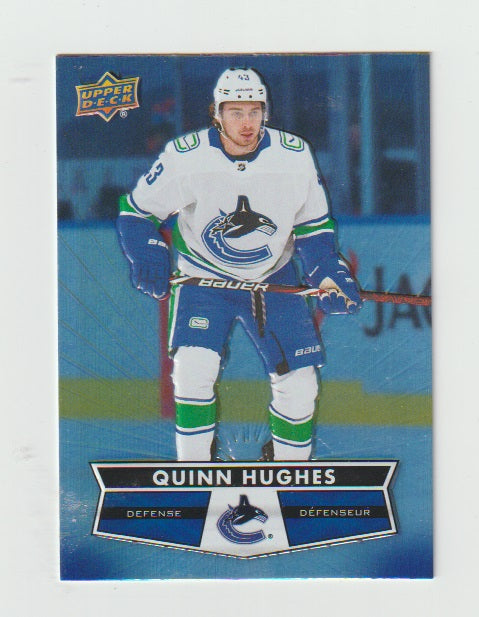 2021-22 Upper Deck Tim Hortons #43 Quinn Hughes