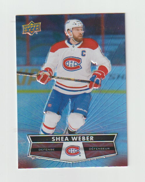 2021-22 Upper Deck Tim Hortons #92 Shea Weber