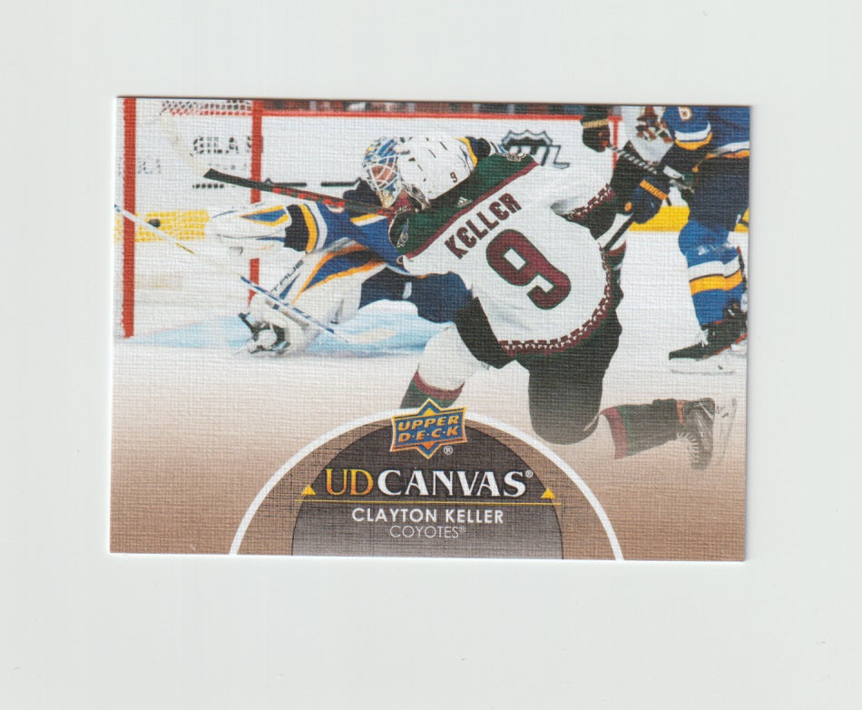 2021-22 Upper Deck UD Canvas #C124 Clayton Keller