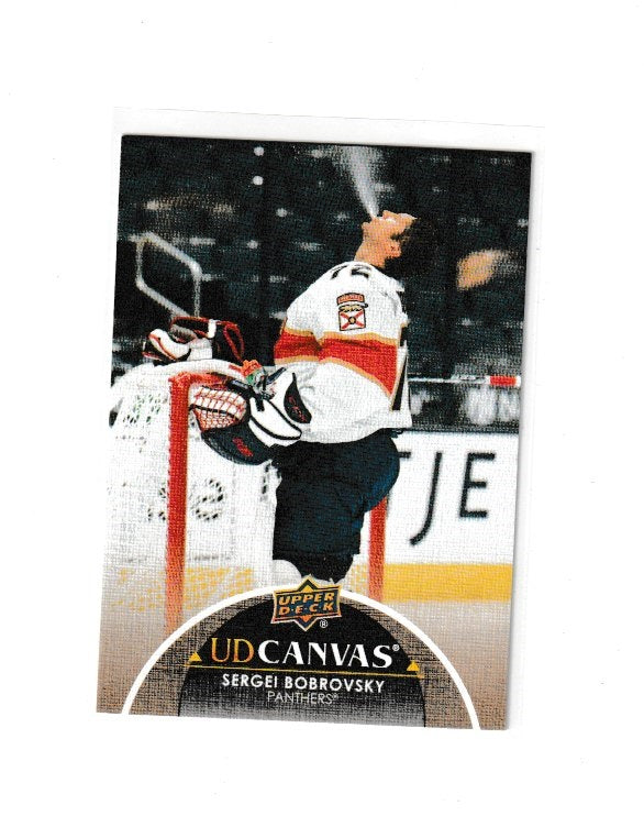 2021-22 Upper Deck UD Canvas #C154 Sergei Bobrovsky