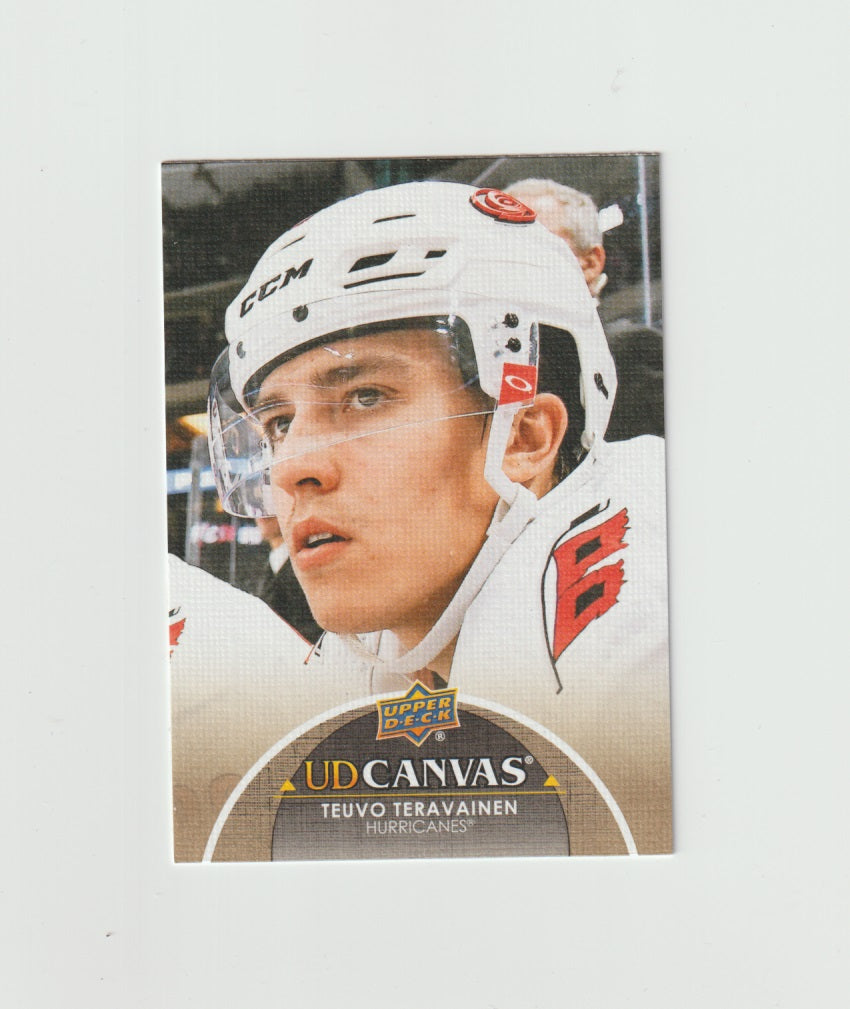 2021-22 Upper Deck UD Canvas #C16 Teuvo Teravainen