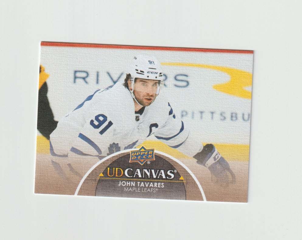 2021-22 Upper Deck UD Canvas #C197 John Tavares