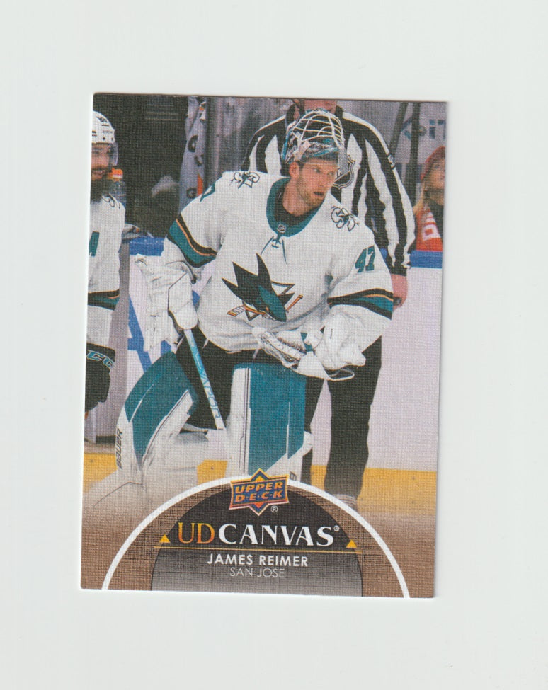 2021-22 Upper Deck UD Canvas #C336 James Reimer