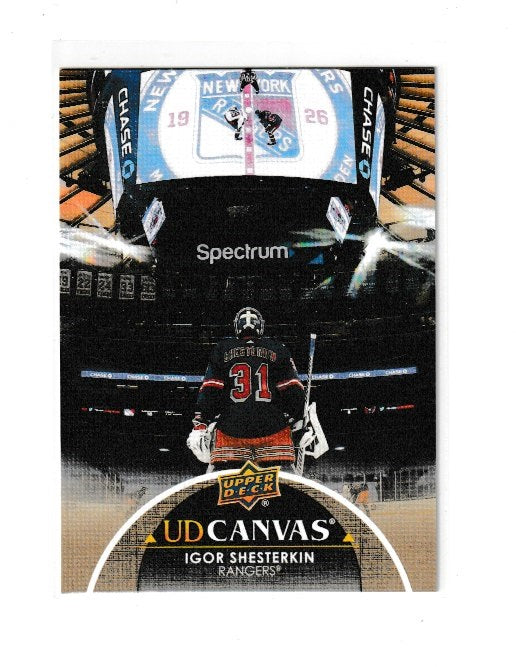 2021-22 Upper Deck UD Canvas #C55 Igor Shesterkin