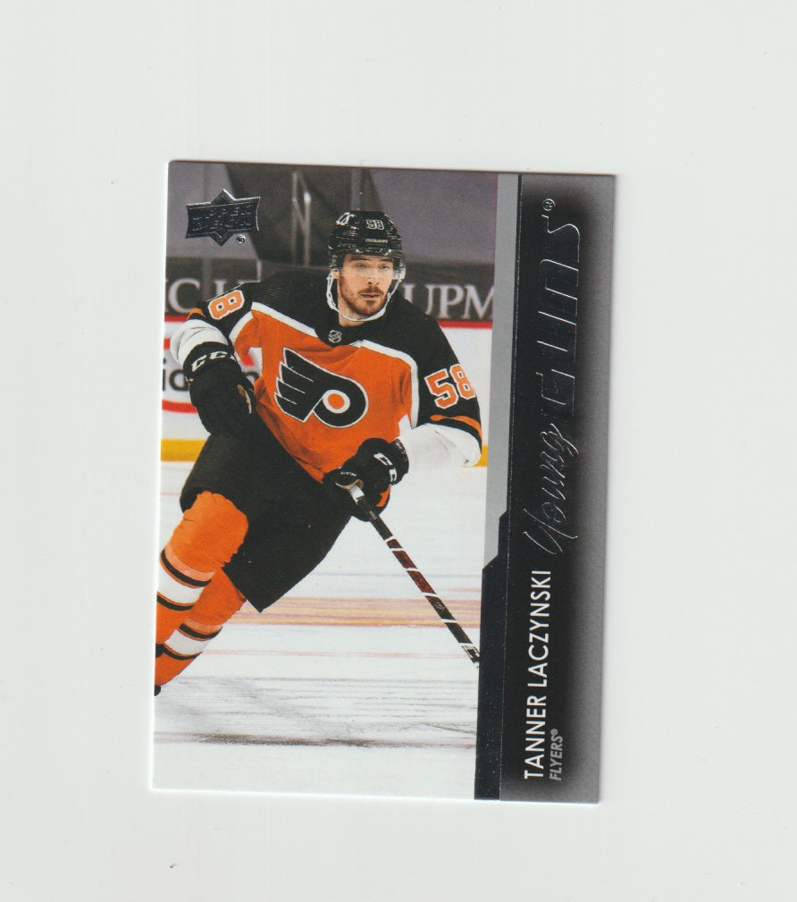 2021-22 Upper Deck Young Guns #236 Tanner Laczynski