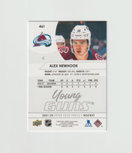 Load image into Gallery viewer, 2021-22 Upper Deck Young Guns #461 Alex Newhook
