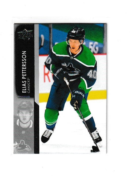 2021-22 Upper Deck #179 Elias Pettersson