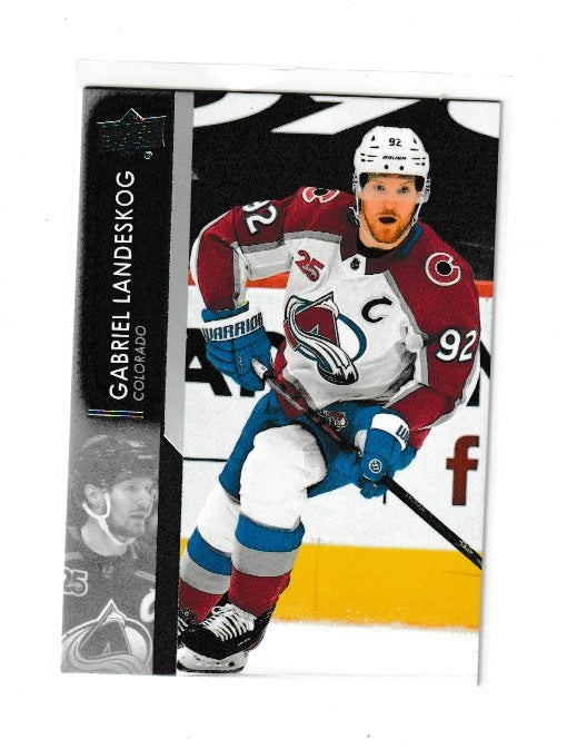 2021-22 Upper Deck #49 Gabriel Landeskog