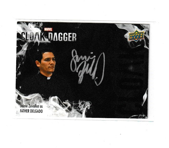2021 Cloak & Dagger Season 1 Cloak Autographs #C-JZ Jaime Zevallos as Father Delgado
