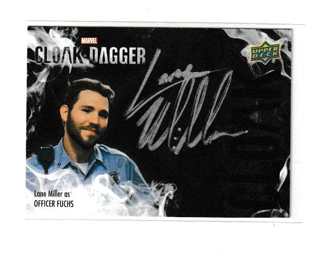 2021 Cloak & Dagger Season 1 Cloak Autographs #C-LM Lane Miller as Officer Fuchs