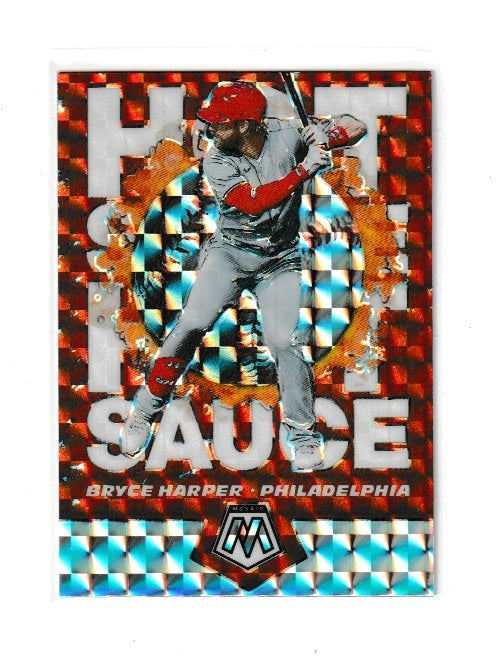 2021 Mosaic Hot Sauce Mosaic #HS3 Bryce Harper