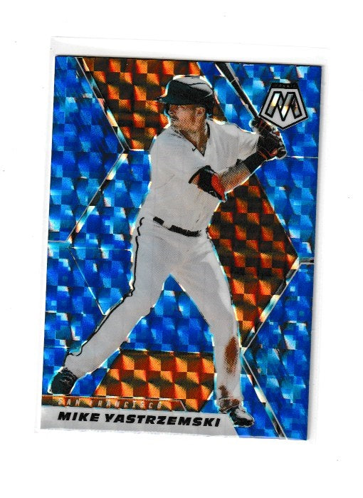 2021 Mosaic Mosaic Blue Camo #9 Mike Yastrzemski