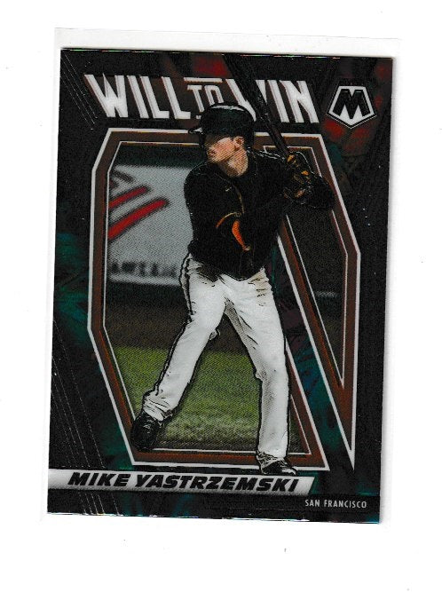 2021 Mosaic Will To Win #WTW12 Mike Yastrzemski