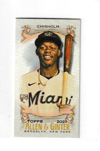 2021 Topps Allen and Ginter Mini #231 Jazz Chisholm