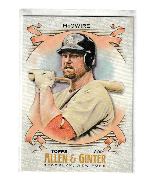 2021 Topps Allen and Ginter #27 Mark McGwire