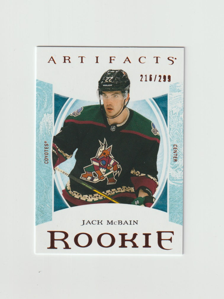 2022-23 Artifacts Copper #199 Jack McBain