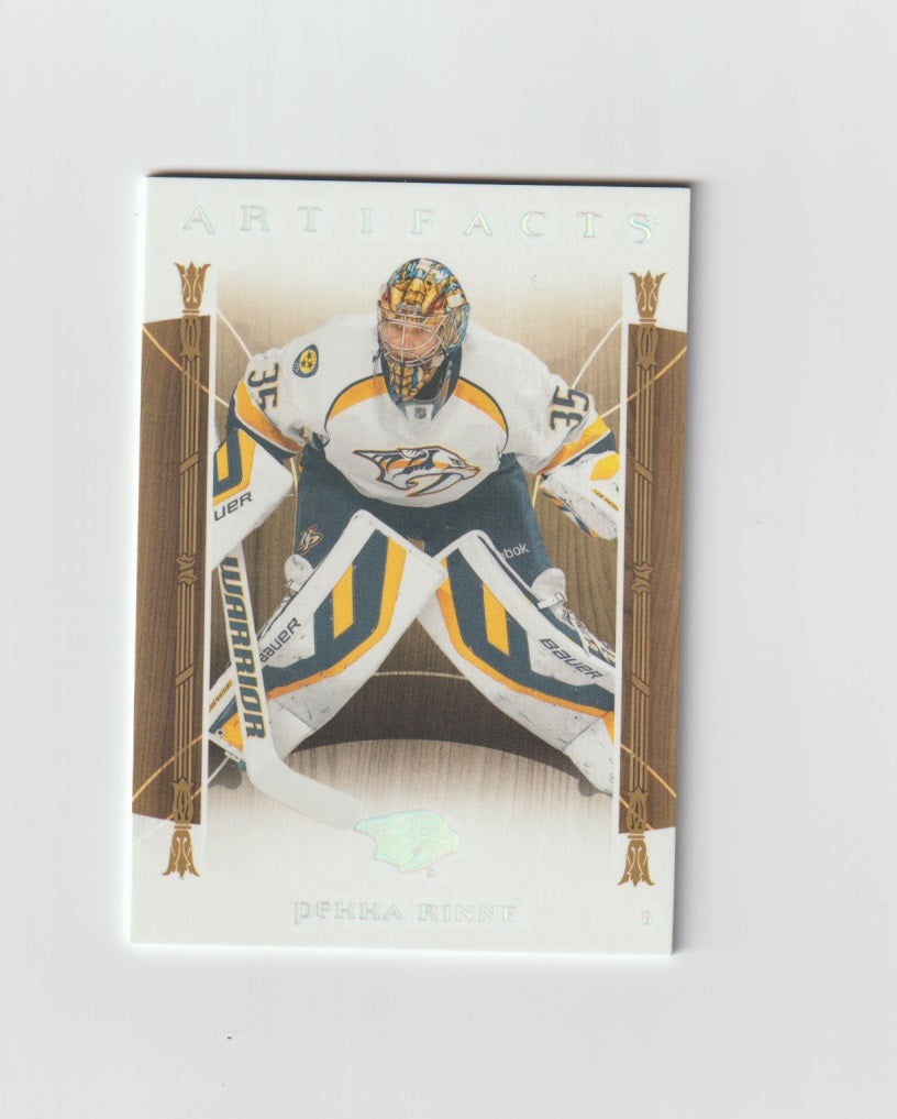 2022-23 Artifacts Leather #157 Pekka Rinne