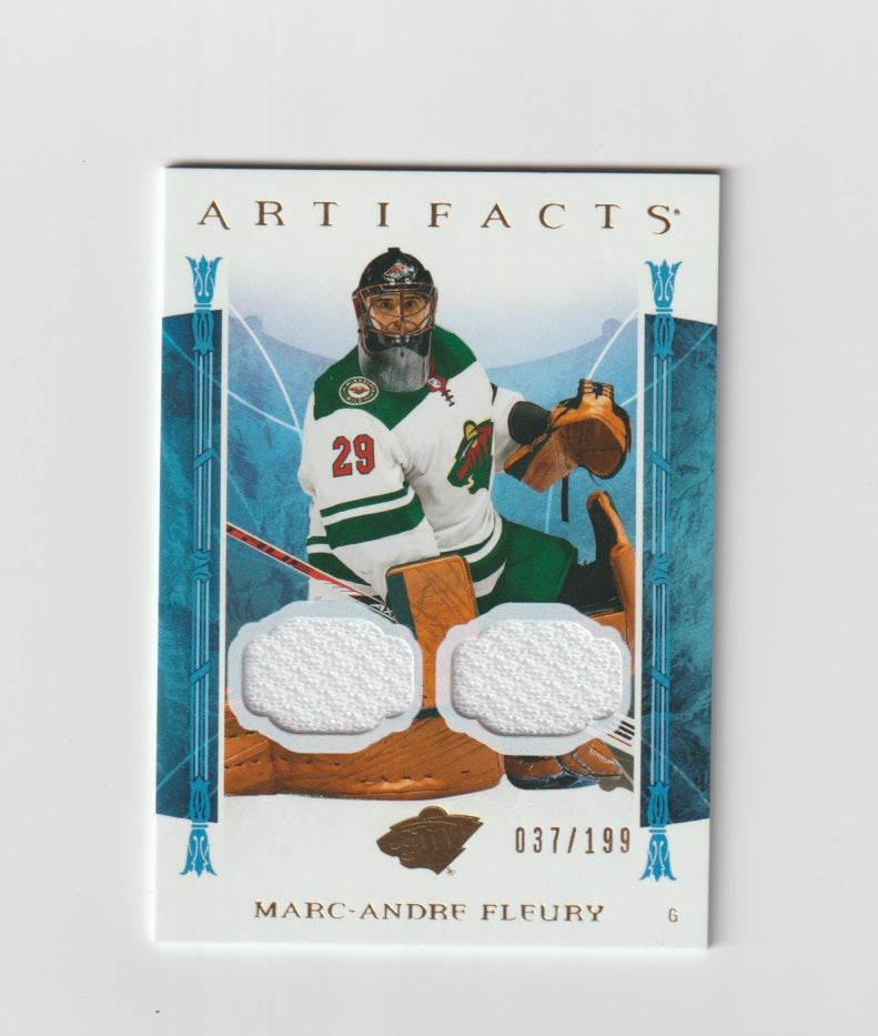 2022-23 Artifacts Materials Gold #153 Marc-Andre Fleury