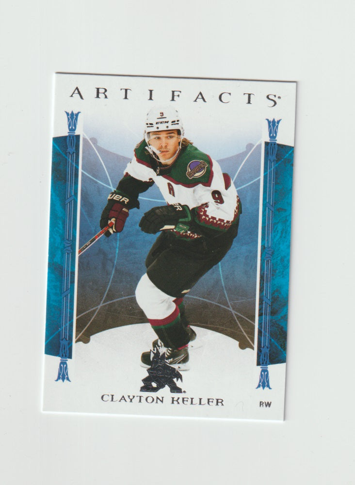 2022-23 Artifacts #22 Clayton Keller