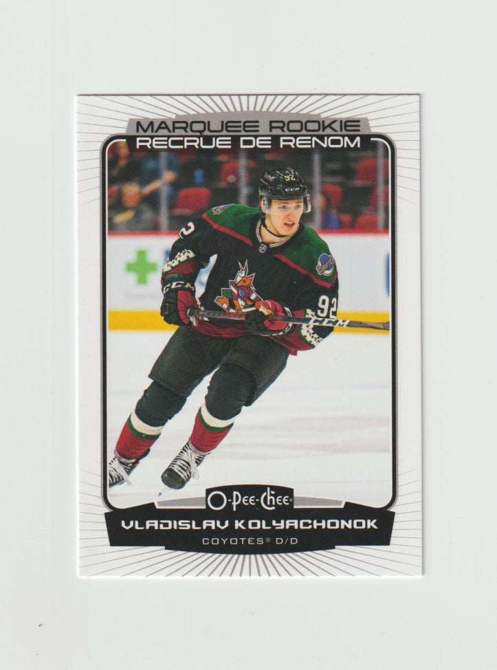 2022-23 O-Pee-Chee Marquee Rookie #550 Vladislav Kolyachonok