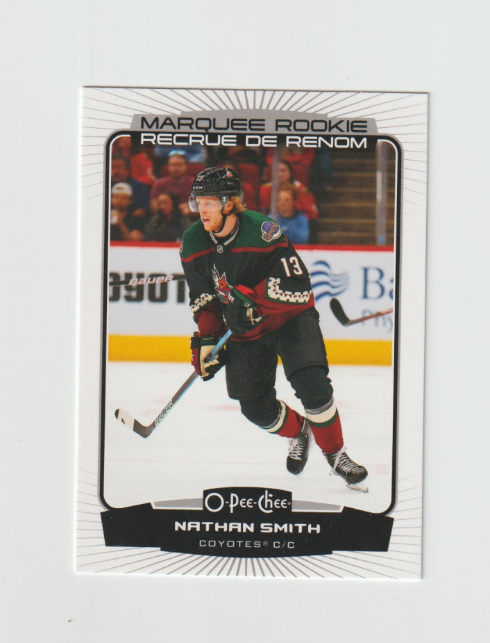 2022-23 O-Pee-Chee Marquee Rookie #593 Nathan Smith