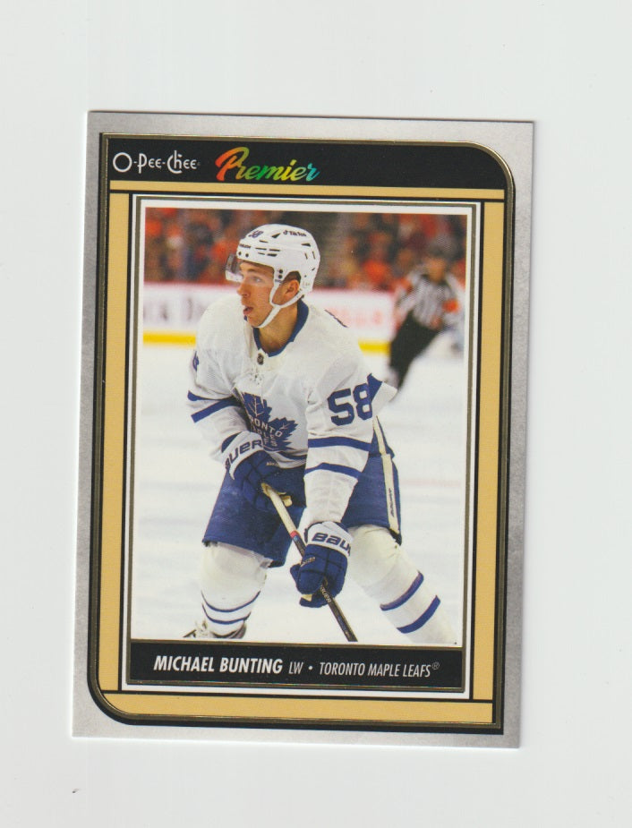 2022-23 O-Pee-Chee OPC Premier #P-35 Michael Bunting