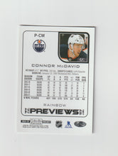 Load image into Gallery viewer, 2022-23 O-Pee-Chee Platinum Previews Rainbow #P-CM Connor McDavid
