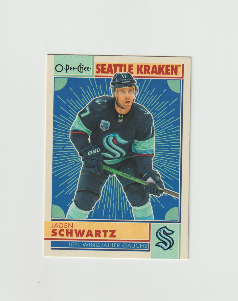 2022-23 O-Pee-Chee Retro #387 Jaden Schwartz