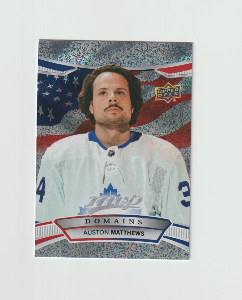 2022-23 Upper Deck MVP Domains #NA-2 Auston Matthews