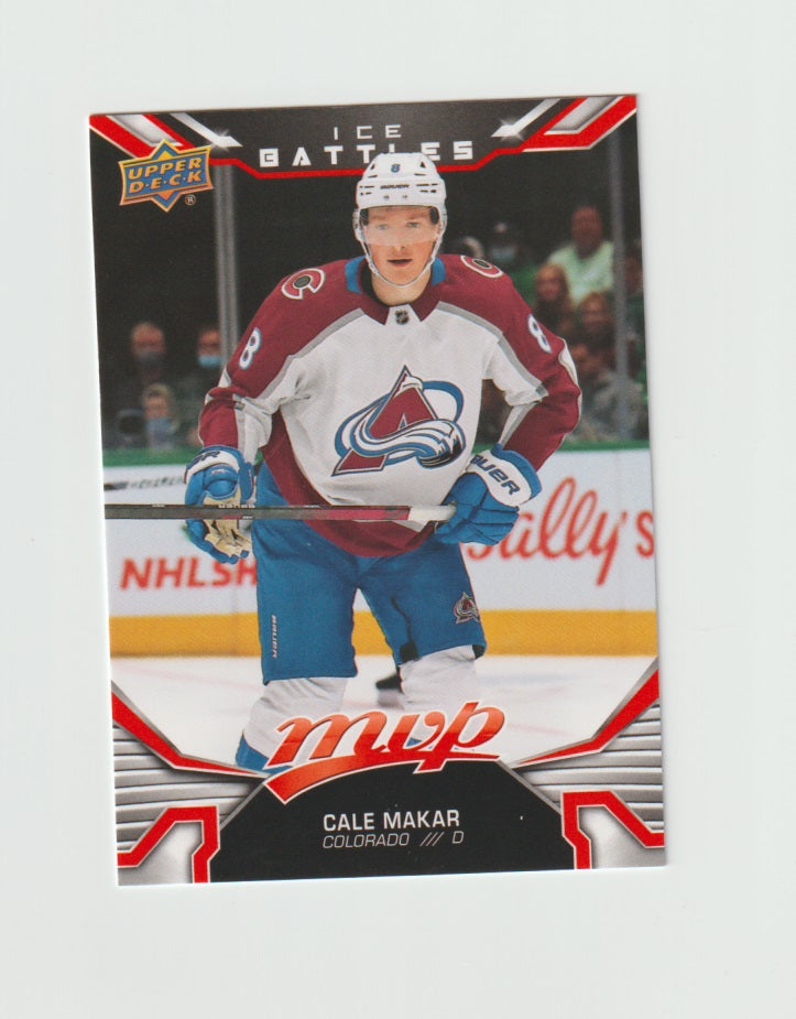 2022-23 Upper Deck MVP Ice Battles #8 Cale Makar