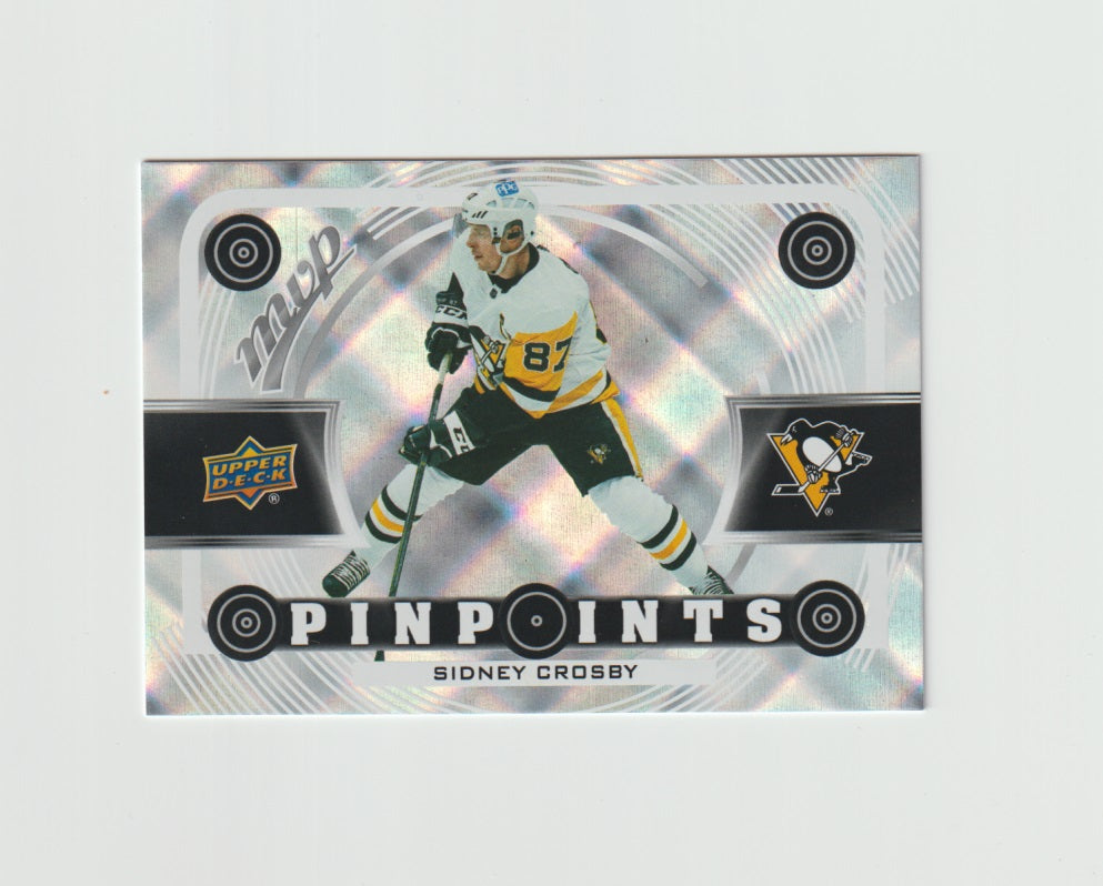 2022-23 Upper Deck MVP Pinpoints #PP-2 Sidney Crosby