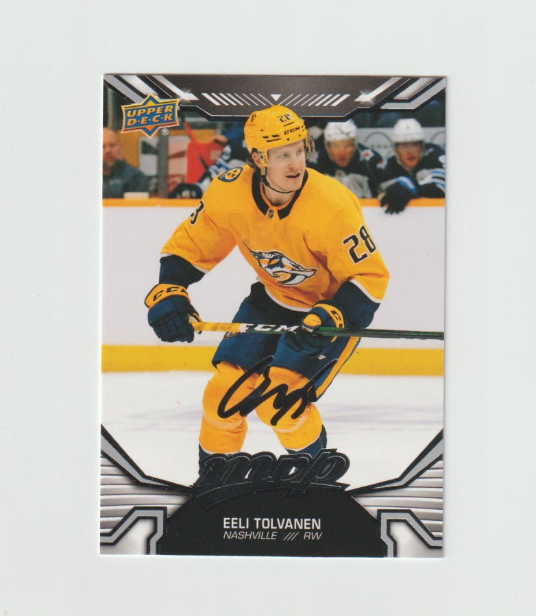 2022-23 Upper Deck MVP Silver Script #113 Eeli Tolvanen