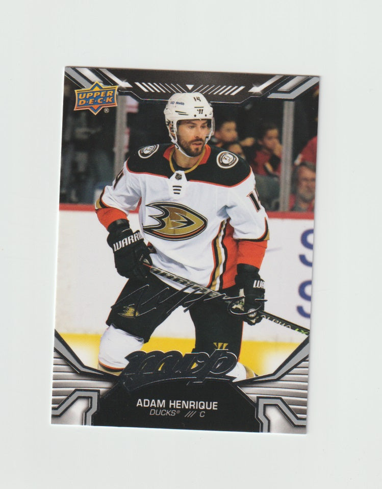 2022-23 Upper Deck MVP Silver Script #97 Adam Henrique
