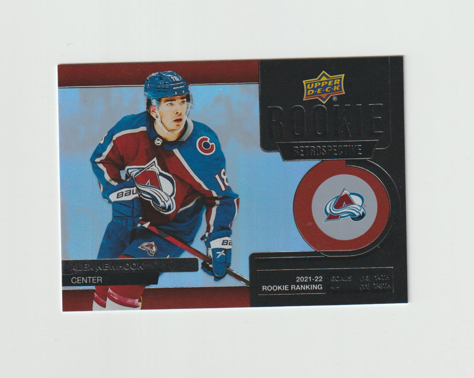 2022-23 Upper Deck Rookie Retrospective #RR-16 Alex Newhook