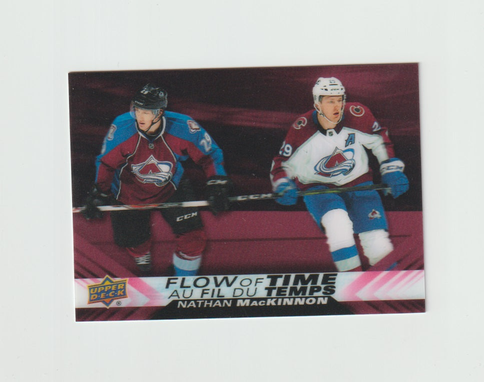 2022-23 Upper Deck Tim Hortons Flow of the Time #NT-9 Nathan MacKinnon