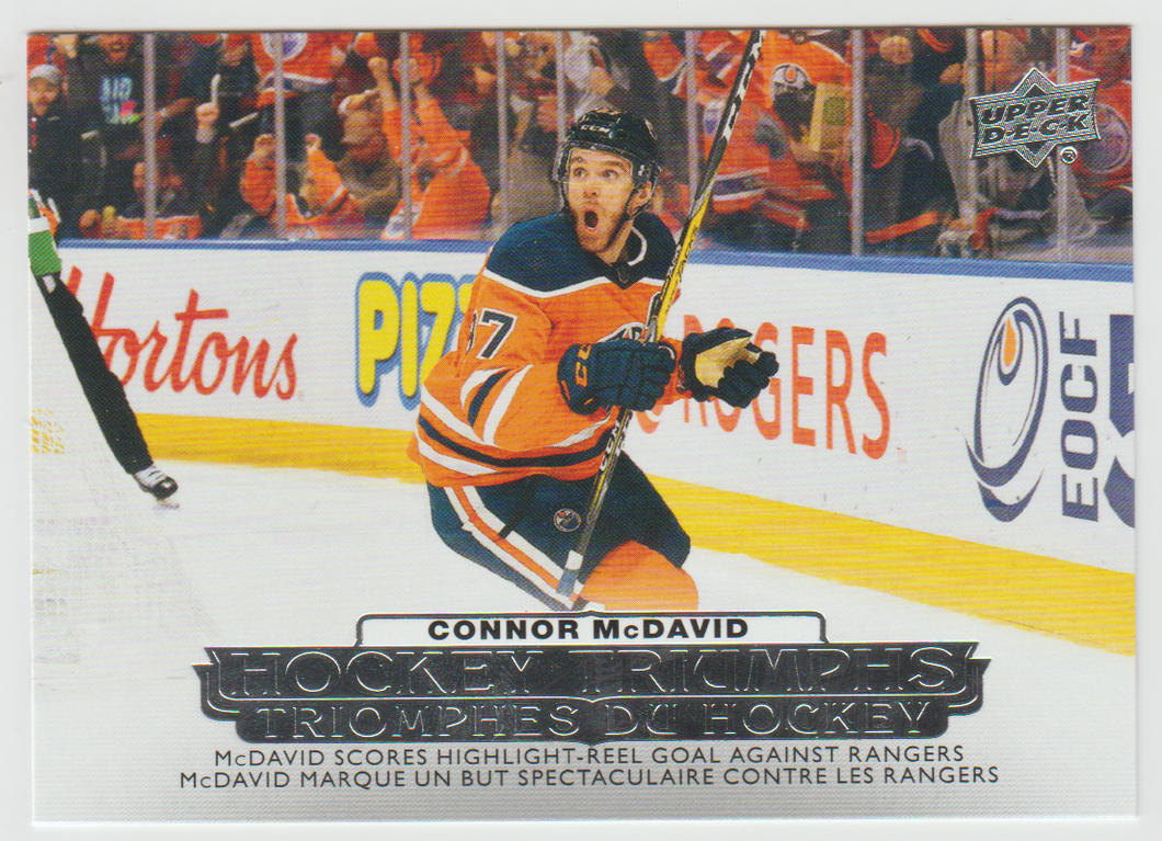 2022-23 Upper Deck Tim Hortons Hockey Triumphs #HT-8 Connor McDavid