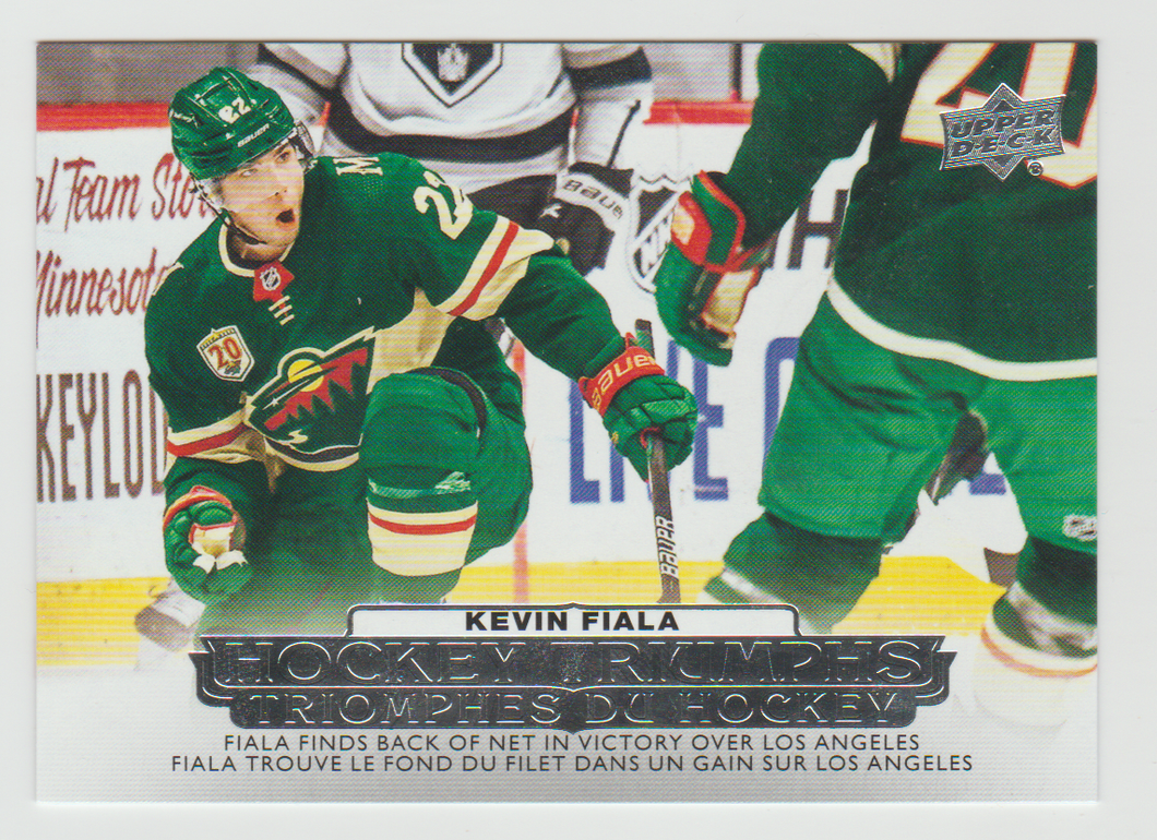 2022-23 Upper Deck Tim Hortons Hockey Triumphs #HT-9 Kevin Fiala