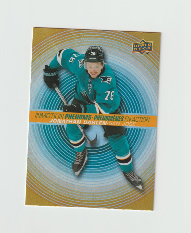 2022-23 Upper Deck Tim Hortons InMotion Phenoms #PM-15 Jonathan Dahlen