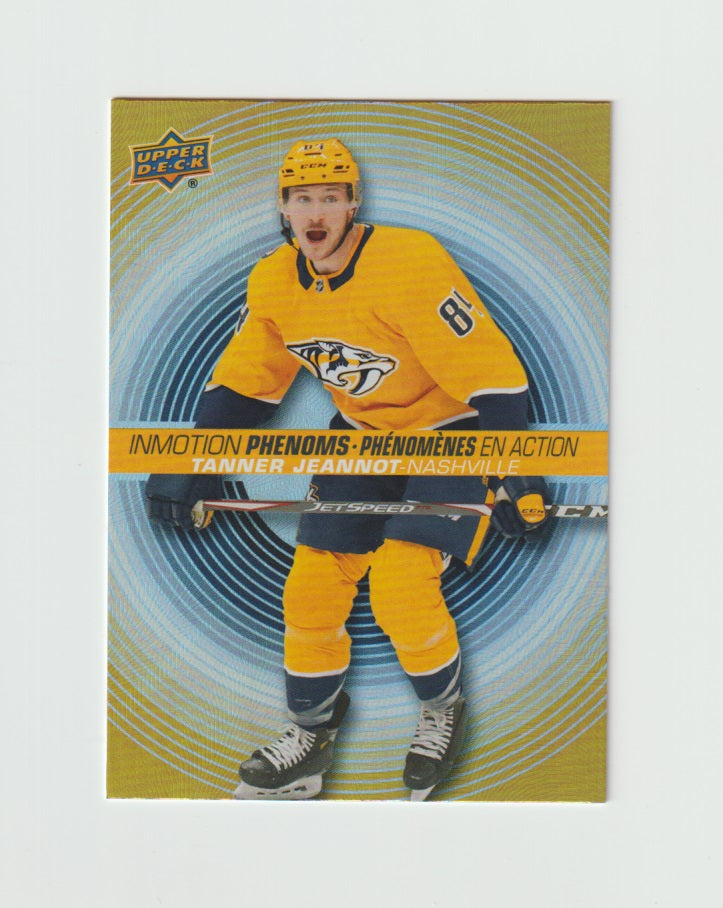 2022-23 Upper Deck Tim Hortons InMotion Phenoms #PM-5 Tanner Jeannot