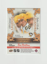 Load image into Gallery viewer, 2022-23 Upper Deck Tim Hortons Legends Canvas Legends #CL-10 Mario Lemieux
