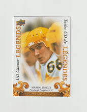 Load image into Gallery viewer, 2022-23 Upper Deck Tim Hortons Legends Canvas Legends #CL-10 Mario Lemieux
