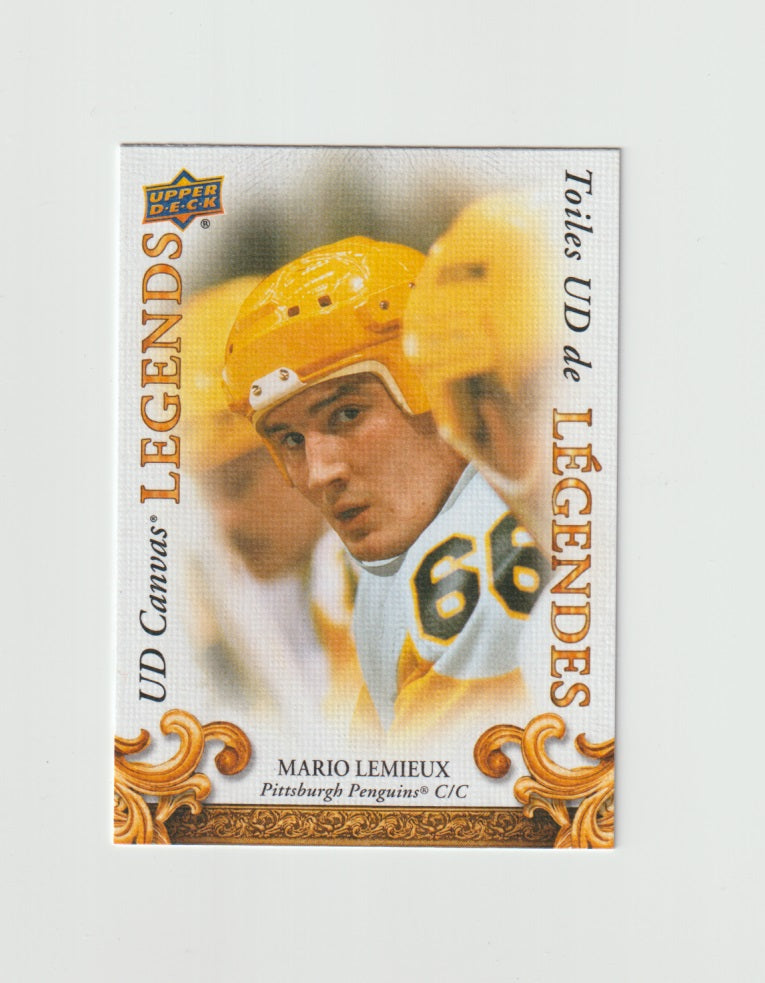 2022-23 Upper Deck Tim Hortons Legends Canvas Legends #CL-10 Mario Lemieux